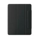 ELECOM TB-A25XWVPF2BK 13インチiPad Air(M2)/フラップケース/超薄型/マグネット装着/スリープ対応/ブラック