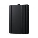 ELECOM TB-A25XWVDBK 13インチiPad Air(M2)/フラップケース/ソフトレザー/ドローイング/アングル8段階/スリープ対応/ブラック
