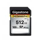 Gigastone GJSXR4K-512GV3A1 SDXCカード 4K Camera Proシリーズ 512GB Class10 UHS-I U1 A1 V30 最大読み取り速度100MB/s 4K Ultra HD デジタルカメラ 一眼レフカメラ 4Kビデオカメラ