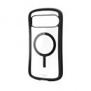 ELECOM PM-P252GRPFMBK Google Pixel 10/Google Pixel 10 Pro/Grippy/フレームカラー/ストラップ/MAGKEEP/ホールシート付/ブラック