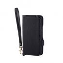 ELECOM PM-P252PLFY4BK Google Pixel 10/Google Pixel 10 Pro/ソフトレザーケース/磁石付/耐衝撃/ハンドストラップ付/ブラック