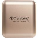 Transcend TS2TESD420G 2TB MagSafe対応ポータブルSSD ESD420 USB 20Gbps Type-C シャンパンゴールド
