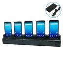 ユニテック・ジャパン 5000-900132G EA660 5スロット充電クレードル、電源アダプタ(12V/5A)付属