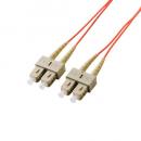 ELECOM OC-SCSC2M2/3 光ファイバー/SC-SC/2芯/OM2/3m