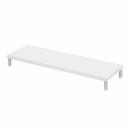 サンワサプライ EMR-LCM10030W eモニタ台（丸脚・白天板）W1000×D300【受注生産品】