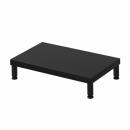 サンワサプライ EMR-LCM5030BK eモニタ台（丸脚・黒天板）W500×D300【受注生産品】