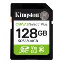 Kingston SDS3/128GB 128GB SDXC Canvas Select Plus Gen3 150MB/s Read C10 UHS-I U1 V10