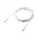 ELECOM MPA-CCMA20WH USB Type-C to USB Type-Cケーブル/着脱式マグネット/最大60W/ブレーカー搭載/2.0m/ホワイト