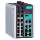 MOXA EDS-518E-MM-SC-4GTXSFP-T 14＋4Gポート ギガビットマネージドイーサネットスイッチ、SCコネクター (ワイド温度モデル)