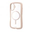 ELECOM PM-A25AGRPFMBE iPhone 17/Grippy/フレームカラー/MAGKEEP/ベージュ