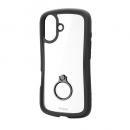 ELECOM PM-A25AGRPFRBK iPhone 17/Grippy/フレームカラー/リング付/ブラック