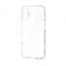 ELECOM PM-A25AHVCKKCR iPhone 17/ハイブリッドケース/極限/メタルステッカー付/クリア