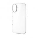 ELECOM PM-A25APV06CR iPhone 17/ハードケース/極薄/0.6mm/メタルステッカー付/クリア