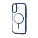 ELECOM PM-A25ATSLFCMNV iPhone 17/TOUGH SLIM LITE/フレームカラー/MAGKEEP/ネイビー