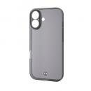 ELECOM PM-A25AUCTKPBK iPhone 17/ソフトケース/極限Plus/メタルステッカー付/ブラック