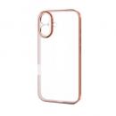 ELECOM PM-A25AUCTMKBR iPhone 17/ソフトケース/極限/メタリック/メタルステッカー付/メタリックブラウン