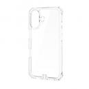 ELECOM PM-A25AZEROTCR iPhone 17/ZEROSHOCK/インビジブル/メタルステッカー付/クリア