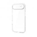 ELECOM PM-A25BHVCKKCR iPhone Air/ハイブリッドケース/極限/メタルステッカー付/クリア