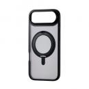 ELECOM PM-A25BMAGSTBK iPhone Air/ハイブリッドケース/MAGKEEP/スタンド/ブラック