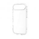 ELECOM PM-A25BTSLACR iPhone Air/TOUGH SLIM LITE/オールクリア/メタルステッカー付/クリア