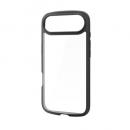 ELECOM PM-A25BTSLFCBK iPhone Air/TOUGH SLIM LITE/フレームカラー/メタルステッカー付/ブラック