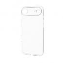 ELECOM PM-A25BUCTKCR iPhone Air/ソフトケース/極限/メタルステッカー付/クリア