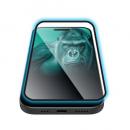 ELECOM PM-A25CFLGFOBL iPhone 17 Pro/ガラスフィルム/フレーム付き/ゴリラ/0.21mm/ブルーライトカット