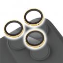 ELECOM PM-A25CFLLGGD iPhone 17 Pro/iPhone 17 Pro Max/iPhone 16 Pro/iPhone 16 Pro Max/iPhone 15 Pro/iPhone15 Pro Max/カメラレンズガラスフィルム/ゴールド