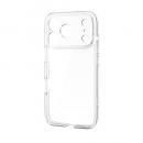 ELECOM PM-A25CHVCGKCR iPhone 17 Pro/ハイブリッドケース/極限/ガラス/メタルステッカー付/クリア