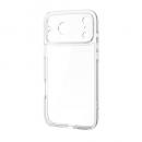 ELECOM PM-A25DHVCGKCR iPhone 17 Pro Max/ハイブリッドケース/極限/ガラス/メタルステッカー付/クリア