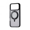 ELECOM PM-A25DMAGSTBK iPhone 17 Pro Max/ハイブリッドケース/MAGKEEP/スタンド/ブラック