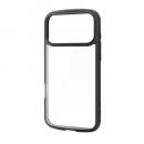 ELECOM PM-A25DTSLFCBK iPhone 17 Pro Max/TOUGH SLIM LITE/フレームカラー/メタルステッカー付/ブラック