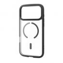 ELECOM PM-A25DTSLFCMBK iPhone 17 Pro Max/TOUGH SLIM LITE/フレームカラー/MAGKEEP/ブラック