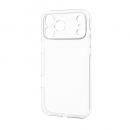 ELECOM PM-A25DUCTKCR iPhone 17 Pro Max/ソフトケース/極限/メタルステッカー付/クリア