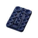 ELECOM P-TKPTMAGS01NV 吸盤スマホシリコンパッド/タコピタ/マグネット吸着タイプ/スタンド機能付き/タイプ/ネイビー