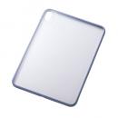 ELECOM TB-A25RTSLOBG iPad 11インチ(A16)/10.9インチ(第10世代)/クリアケース/背面クリア/軽量/カラーエッジ/ブルーグレー