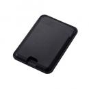 ELECOM AMS-MAGCDBK スマホカードケース/MAGKEEP/軽量/スリム/2枚収納/ブラック