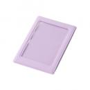 ELECOM IC-PCMGPU チェキアクセサリ/フォトケース/ぷっくりフレーム/推し活/MagSafe対応/マグネット吸着/カラフル/ラベンダー