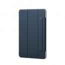 ELECOM TB-A25PMWVPF2NV 11インチiPad Pro(M4)/フラップケース/超薄型/ソフトレザー/マグネット装着/スリープ対応/ネイビー