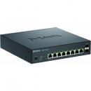 D-Link(ディーリンク) DMS-1250-10SPL/A1 DMS-1250-10SPL マルチギガビットL2スマートマネージドスイッチ、PoE++(最大120W)、10/100/1000/2.5G BASE-T×8、10G SFP+×2、ファンレス、LLW PoE++は1～2ポート(他PoE+)