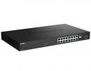D-Link(ディーリンク) DMS-1250-18P/A1 DMS-1250-18P マルチギガビットL2スマートマネージドスイッチ、PoE++対応(最大370W給電)、10/100/1000/2.5G BASE-Tポート×16、10G SFP+スロット×2、LLW保証対象
