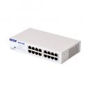 ELECOM EHC-BG01-16MW 法人専用/Giga対応スイッチングHub/16ポート/金属筐体/磁石付き/電源内蔵モデル/ホワイト