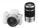 Sony ZV-E10X/W デジタル一眼カメラ α VLOGCAM ZV-E10 ダブルズームレンズキット ホワイト