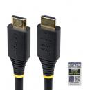 StarTech.com HDMI21-CBL-8K60-4M HDMI 2.1ケーブル/4m/8K60Hz/48Gbps/HDR10+ eARC/柔らか/TV モニター接続用
