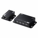 サンワサプライ USB-EXSET6 USB2.0エクステンダー（50m延長、4ポート）