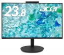 Acer(エイサー) CB242YD6bmiprcx AlphaLine (23.8型/1920×1080/HDMI、DisplayPort、ミニD-Sub/ブラック/スピーカー：あり/IPS/非光沢/センドバック3年保証(パネル・バックライトは1年)/Webカメラつき)