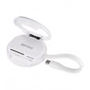 BUFFALO BSCR520MGWH MagSafe対応 PDポート付きUSB Type-C接続カードリーダー ホワイト