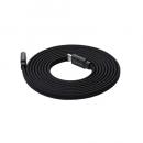 ELECOM MPA-CCTMGF20BK USB Type-C to USB Type-Cケーブル/まとまるマグネット/フラットナイロンメッシュ/USB Power Delivery対応/最大60W/2.0m/ブラック