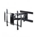 StarTech.com 65SAP2-TV-WALL-MOUNT テレビ壁掛け金具/最大65インチ/耐荷重45kg/VESA 600×400対応/デュアル可動式アーム/超薄型スリム設計