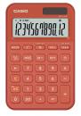 CASIO MW-C20D-RD-N デザイン電卓 カラフル ブリックレッド